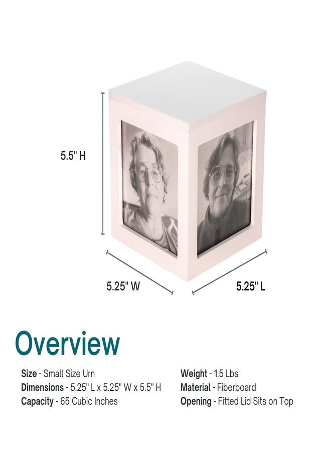 Silverlight Urns جرة حرق جثث خشبية صغيرة وعصرية من سيلفرلايت، مزينة بصور محفورة حسب الطلب - جرة خشبية صغيرة وعصرية لحفظ الرماد - Image 4